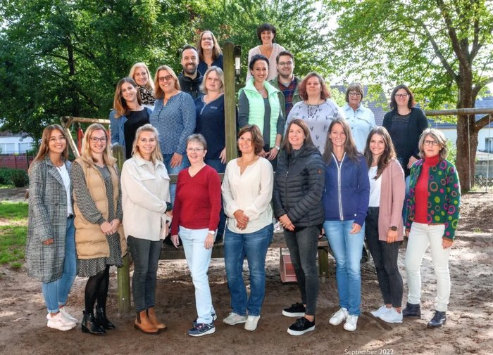 Kollegium der Grundschule Waldmohr im September 2022