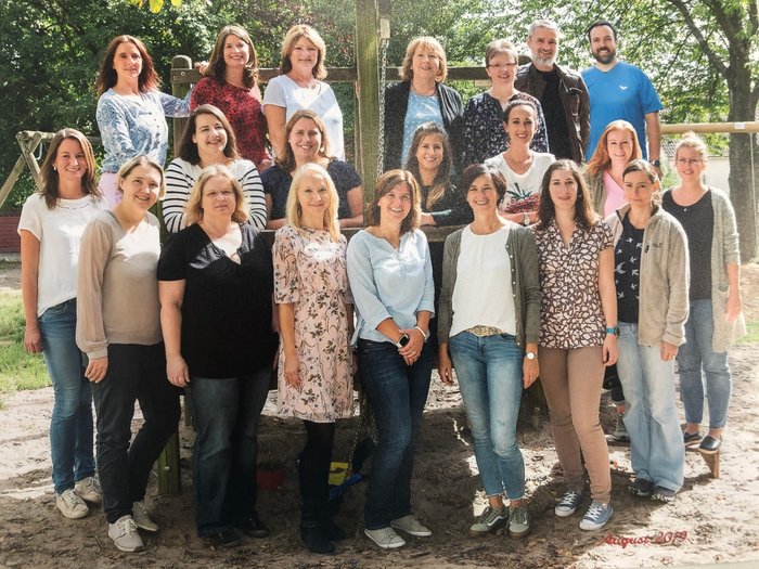 Kollegium der Grundschule Waldmohr im August 2019